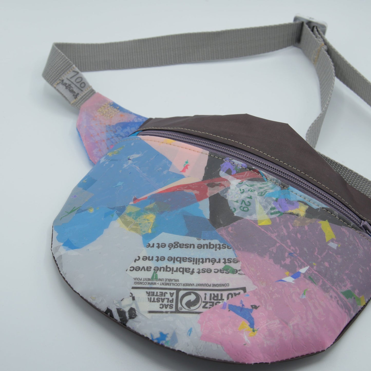 SAC BANANE PLASTIQUE RECYCLÉ 02 100patrons