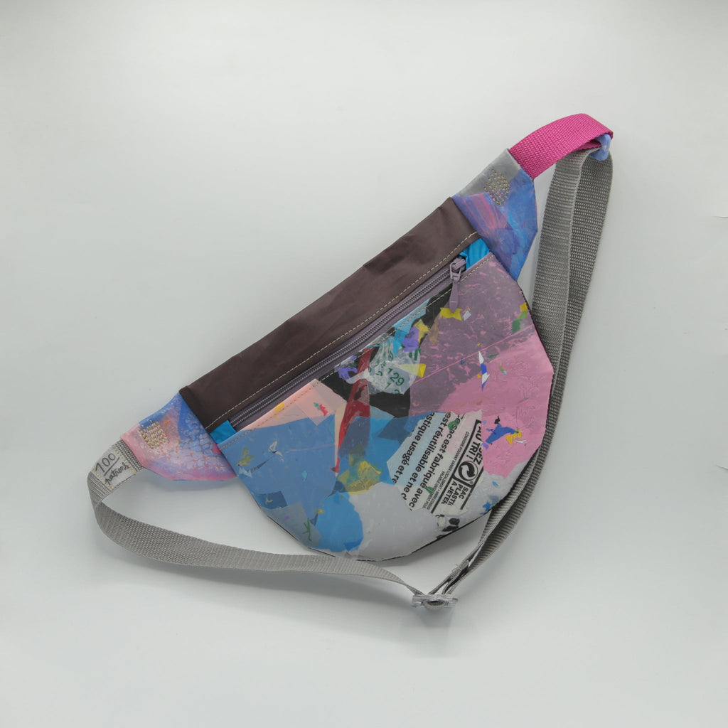 SAC BANANE PLASTIQUE RECYCLÉ 02 100patrons