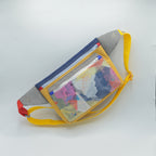 SAC BANANE PLASTIQUE RECYCLÉ DOUBLE POCHE #OC 100patrons