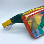 RECYCLED PLASTIC DOUBLE POCKET FAN BAG #N03