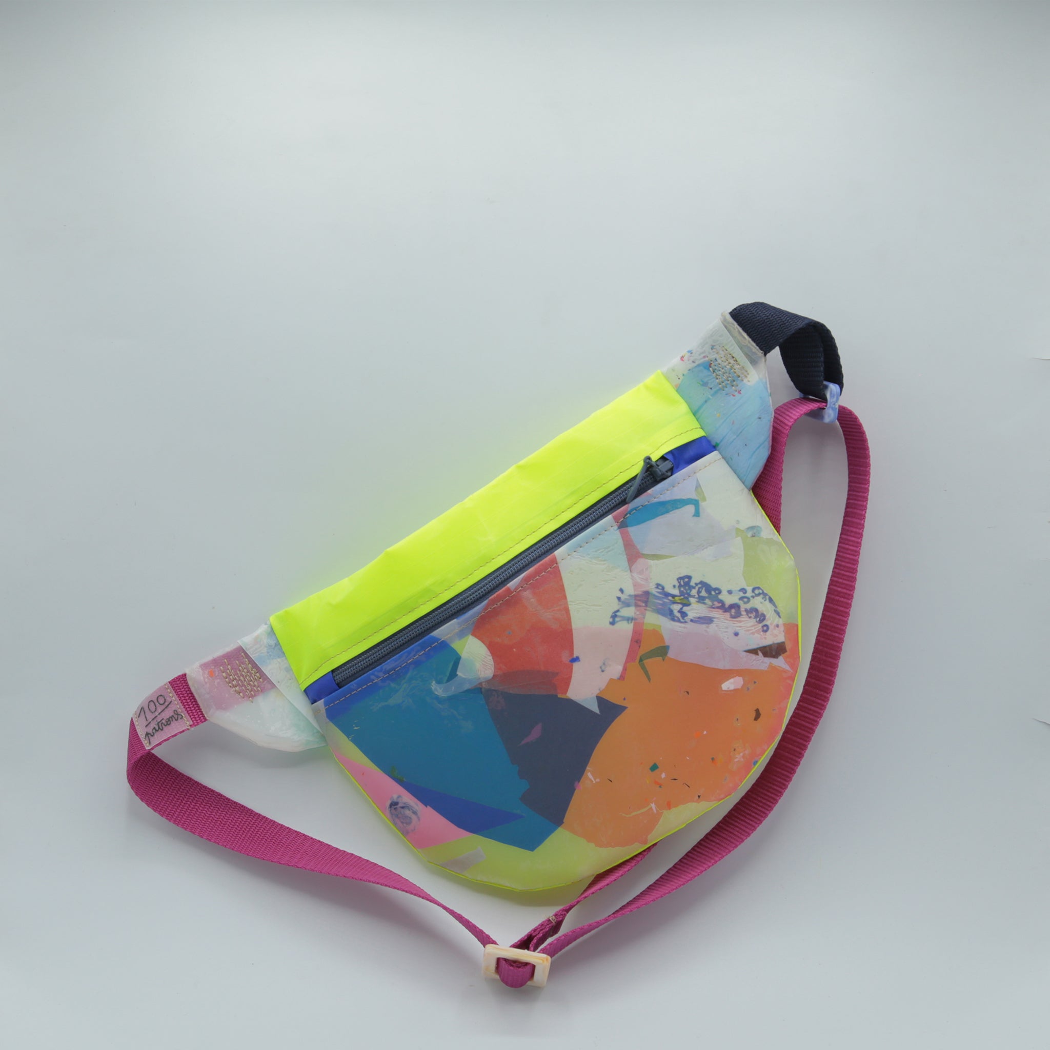 SAC BANANE PLASTIQUE RECYCLÉ 09 100patrons