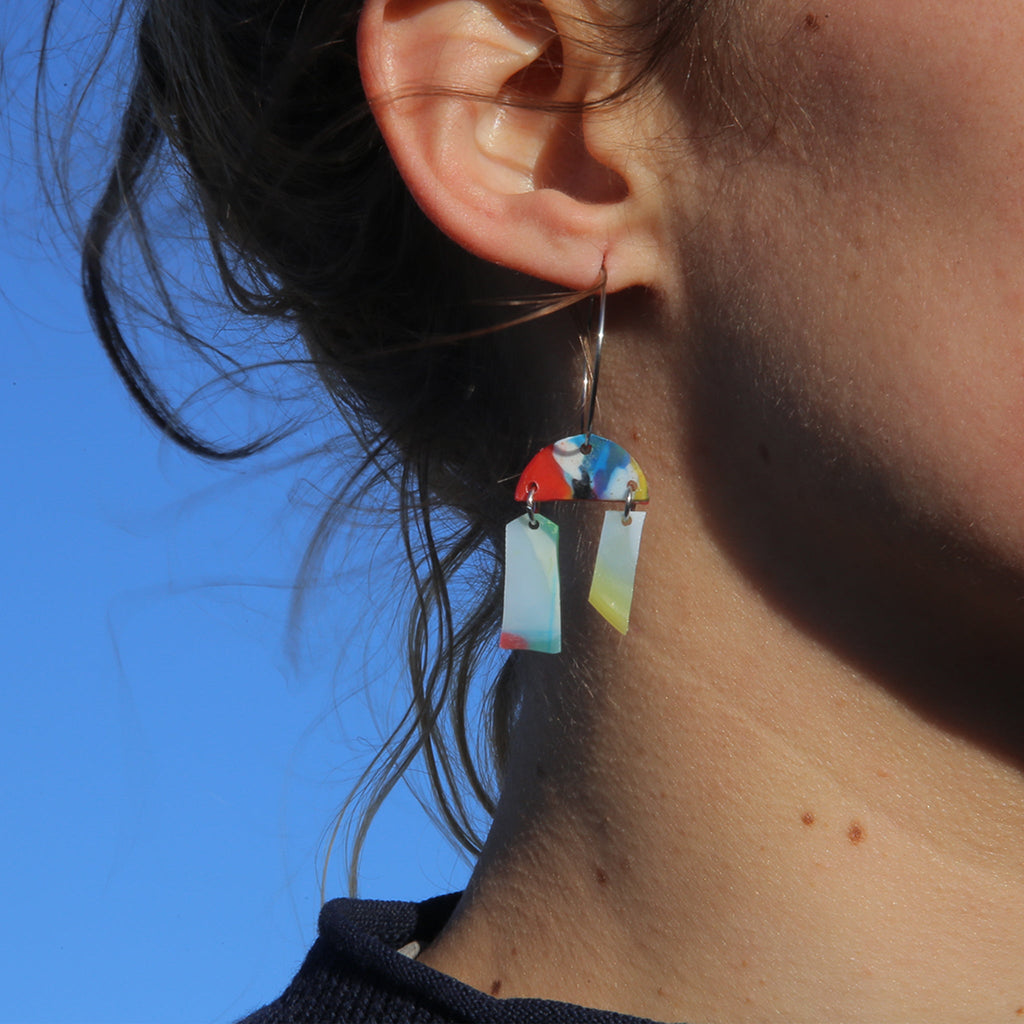 Boucles d'oreille / CALDER 1 100patrons